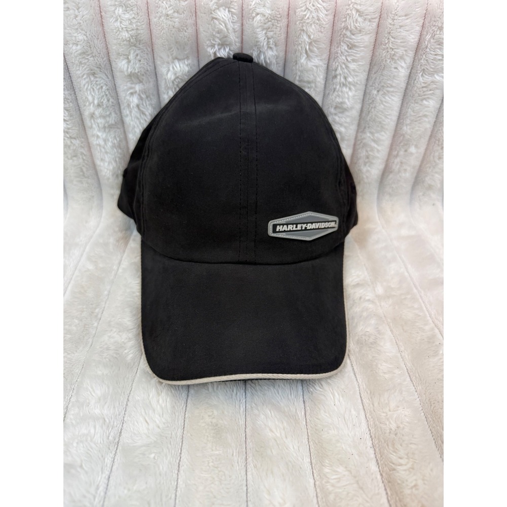Harley-Davidson Baseball Cap Hat Black Logo Badge 2XL Motorcycle